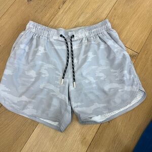 Legends Gray Camouflage Athletic Shorts